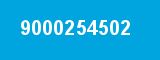 9000254502 9000254502