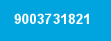 9003731821 9003731821