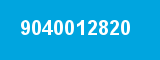 9040012820 9040012820