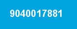 9040017881 9040017881