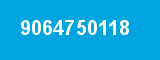 9064750118 9064750118