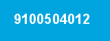 9100504012 9100504012