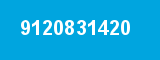 9120831420 9120831420