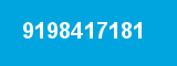 9198417181