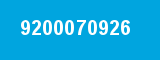 9200070926