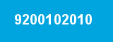 9200102010 9200102010