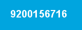 9200156716 9200156716