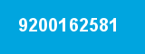 9200162581 9200162581