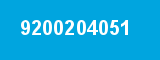 9200204051 9200204051