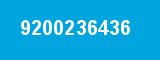 9200236436 9200236436