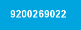 9200269022 9200269022