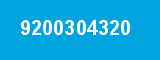 9200304320 9200304320