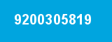 9200305819 9200305819