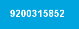 9200315852 9200315852