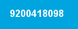 9200418098 9200418098