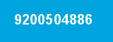 9200504886 9200504886