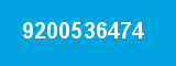 9200536474 9200536474
