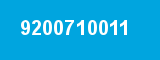 9200710011 9200710011