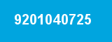 9201040725 9201040725