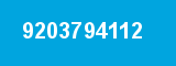 9203794112 9203794112