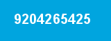 9204265425 9204265425
