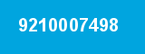 9210007498 9210007498