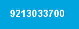 9213033700 9213033700