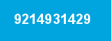 9214931429 9214931429