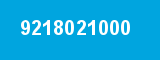 9218021000 9218021000