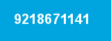 9218671141 9218671141