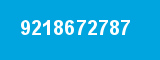 9218672787 9218672787
