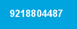 9218804487 9218804487