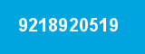 9218920519 9218920519