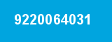 9220064031 9220064031