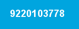9220103778 9220103778