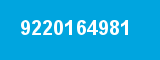 9220164981 9220164981