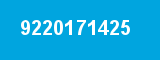 9220171425 9220171425