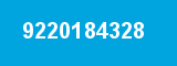 9220184328 9220184328
