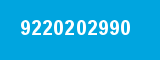 9220202990 9220202990