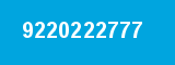 9220222777 9220222777