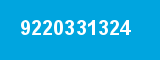9220331324 9220331324
