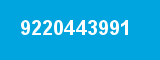 9220443991 9220443991