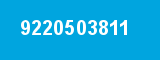 9220503811 9220503811