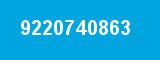9220740863 9220740863