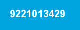 9221013429 9221013429