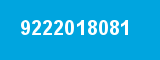 9222018081 9222018081