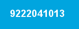 9222041013 9222041013