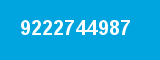 9222744987 9222744987