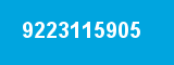 9223115905 9223115905