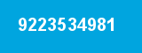 9223534981 9223534981